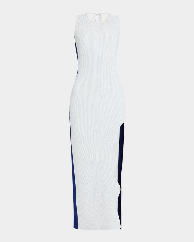 knee length dresses for ladies Iris Signature Wavy Dress with Sequins L