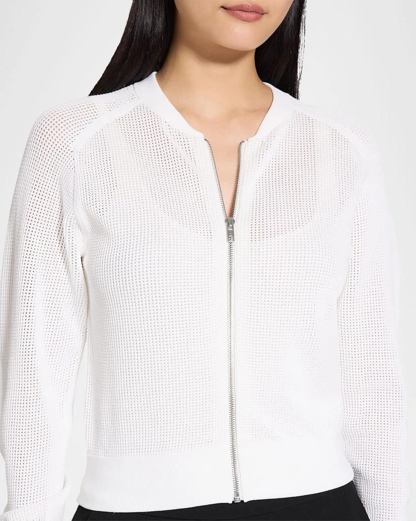 Theory Pointelle Bomber Jacket 5