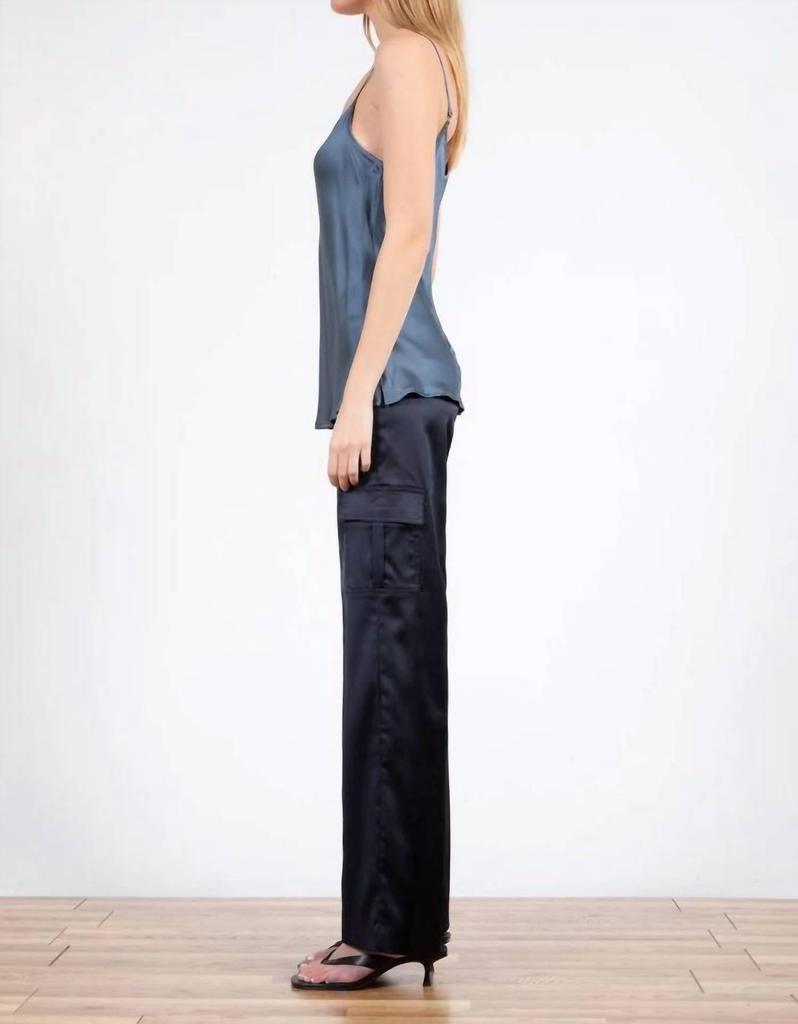 Avenue Montaigne Avenue Montaigne - Wide-Leg Cargo Eclipse Pant