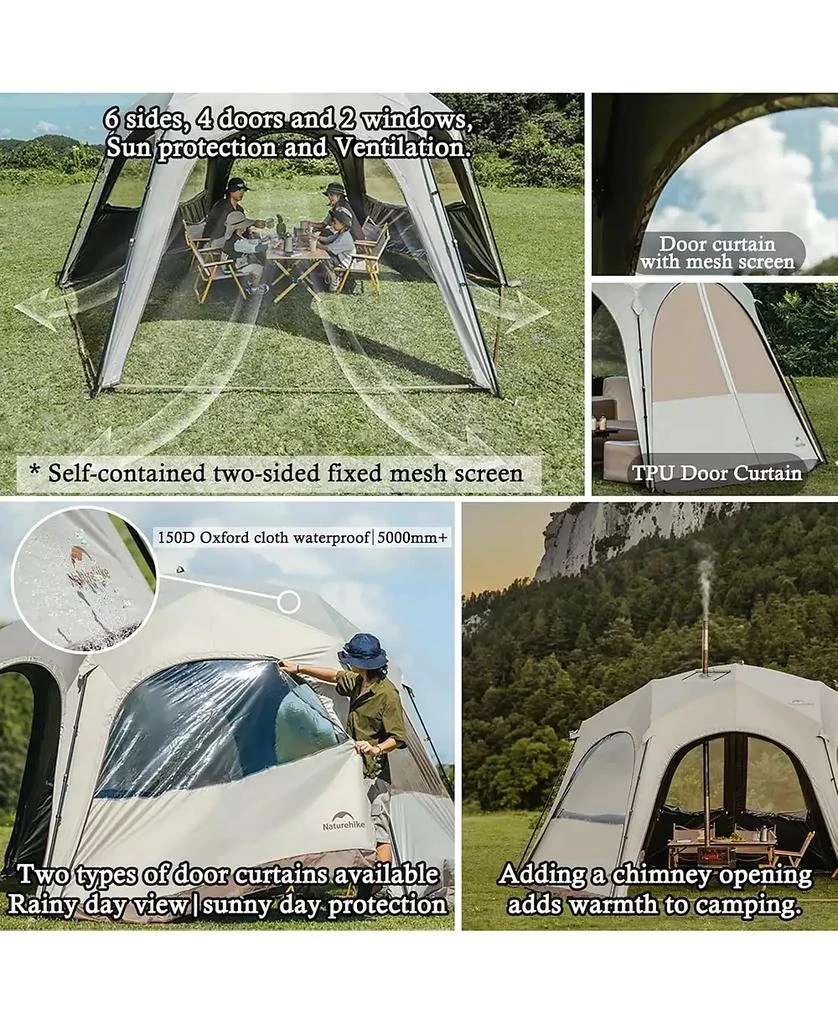 Naturehike Cloud Boundar Tent Connector — Tent Accessory for Connecting Two Cloud Boundar Shelters 6