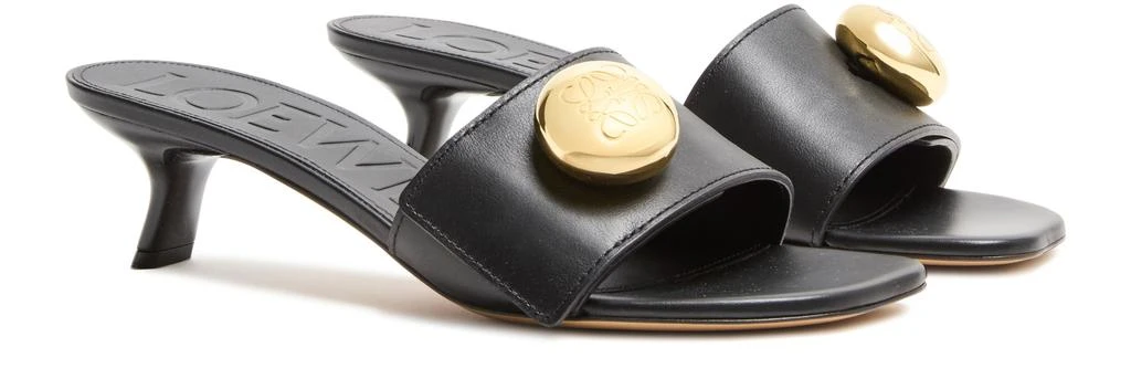 Loewe Pebble slides 45 in soft calfskin 3
