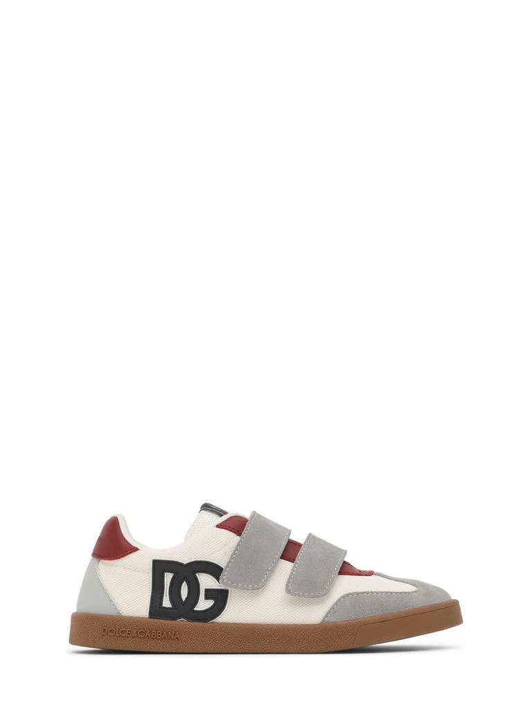 Dolce & Gabbana Logo Print Strap Sneakers 1