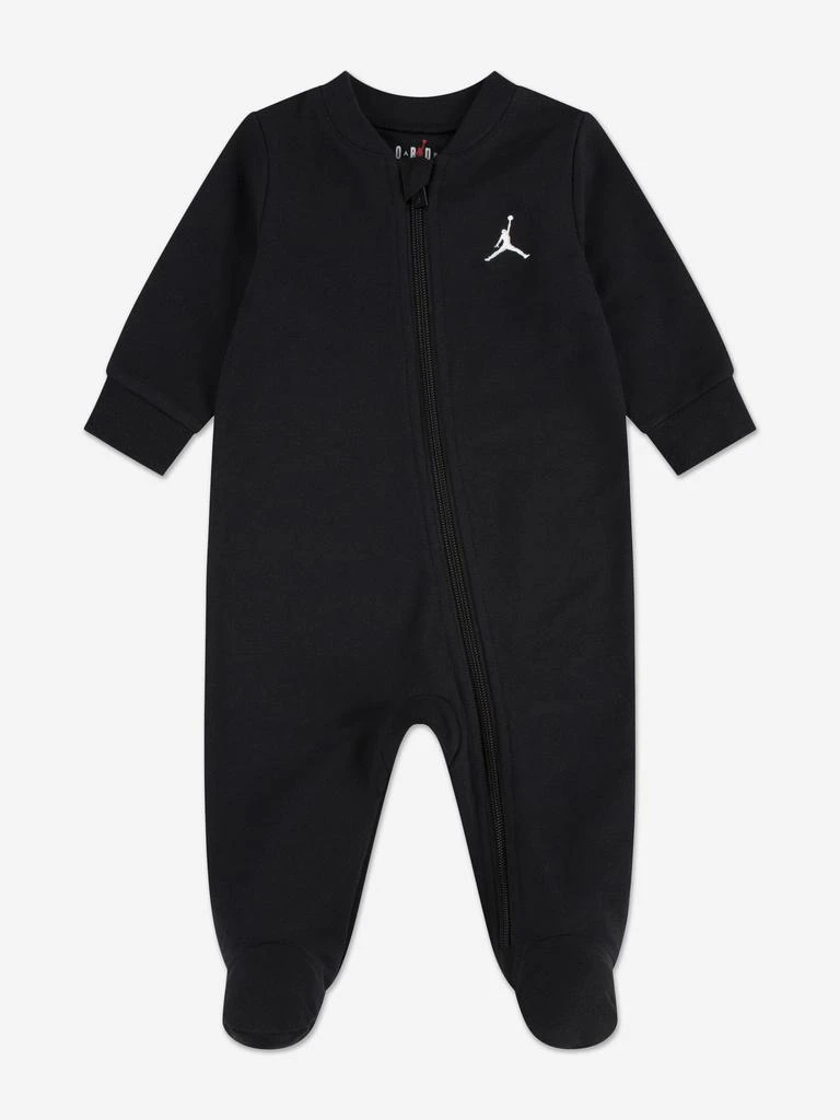 Jordan Jordan Baby Jumpman Footed Coverall in Black