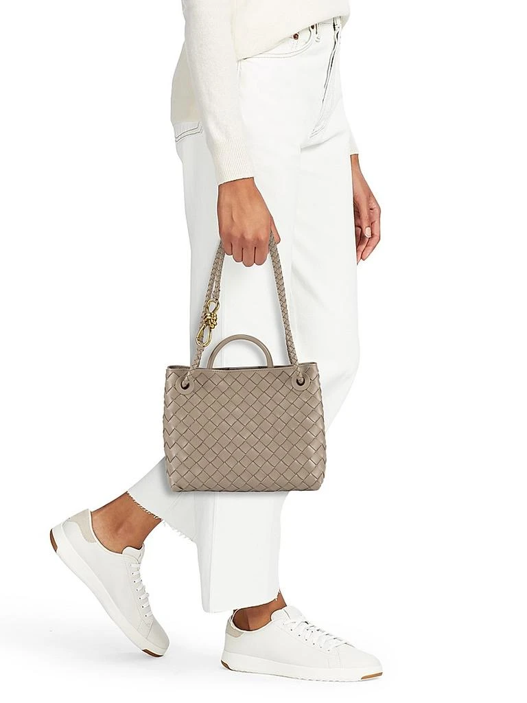 Bottega Veneta Small Andiamo Intrecciato Leather Top-Handle Bag 3