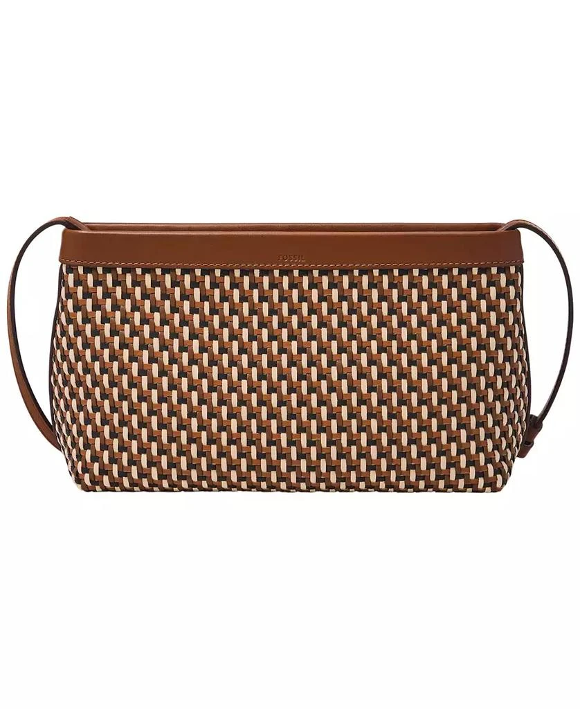 Fossil Penrose Top Zipper Clutch Handbag 2