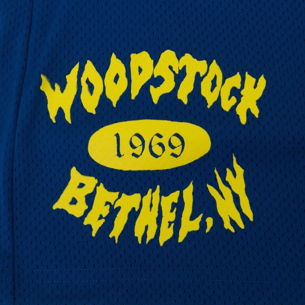 Warren Lotas WOODSTOCK MESH BLUE SHORTS 4