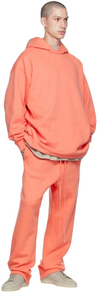 Essentials Pink Relaxed Hoodie 4
