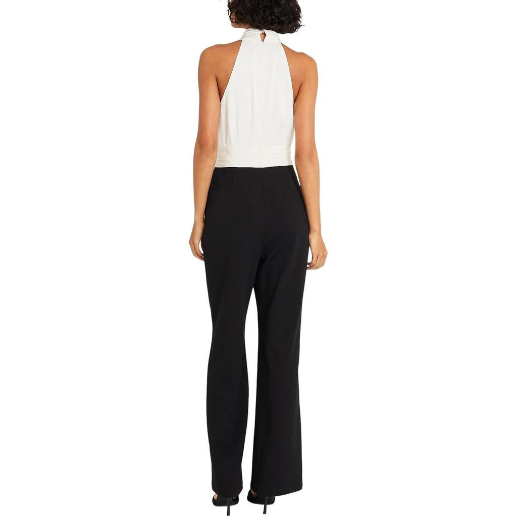 Maggy London Womens Embellished Wide Legs Jumpsuit 2