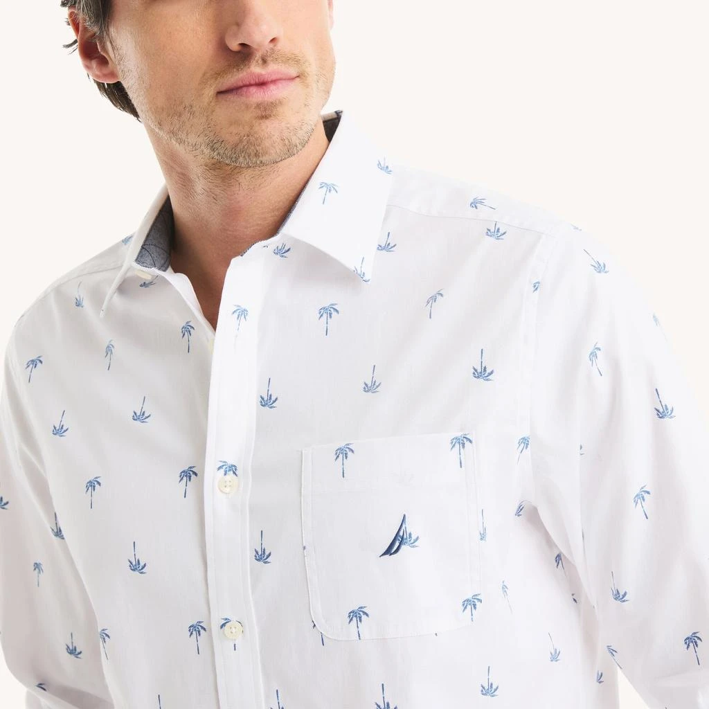 Nautica Mens Printed Oxford Shirt 2
