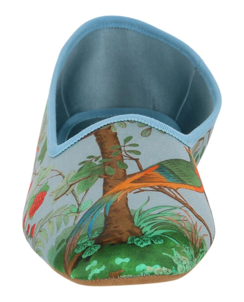 Gucci Satin Voyage Tian Printed Slippers 4