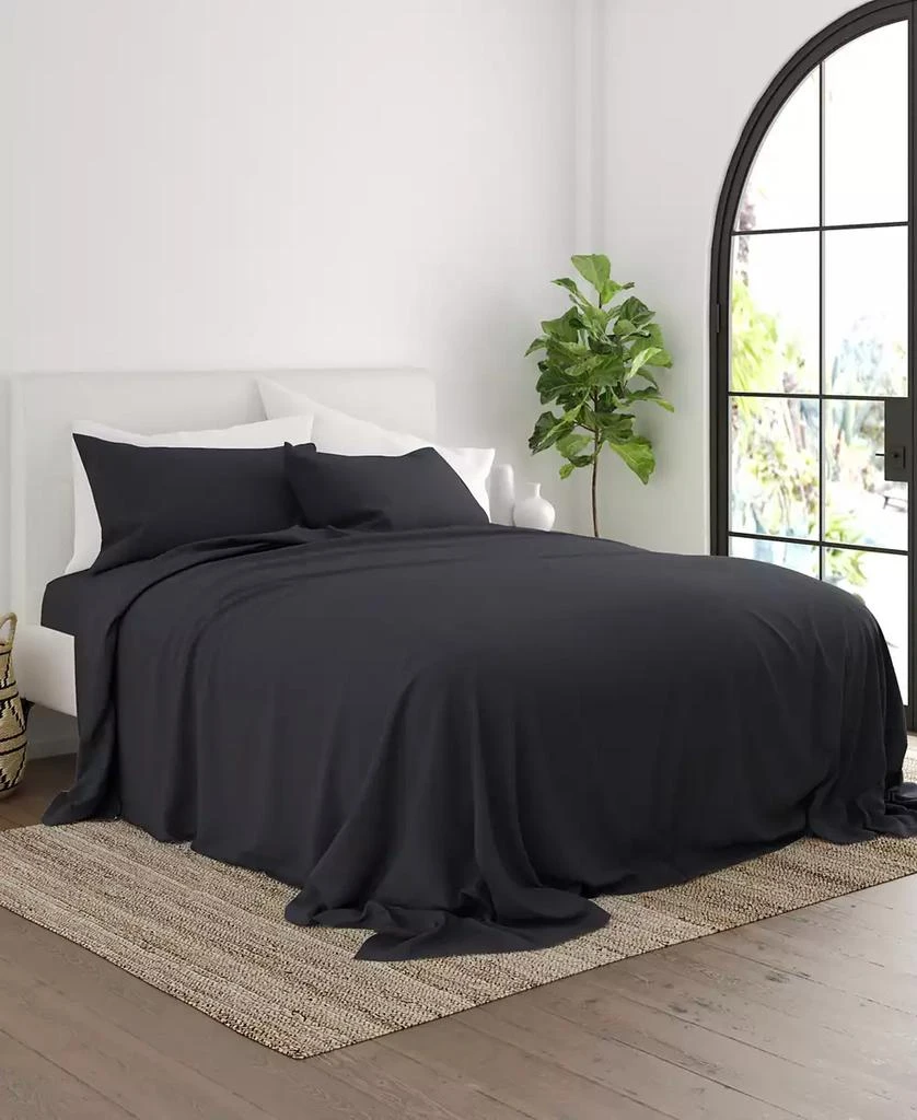 IENJOY HOME Style Simplified 4-Pc. Sheet Set, Queen 3