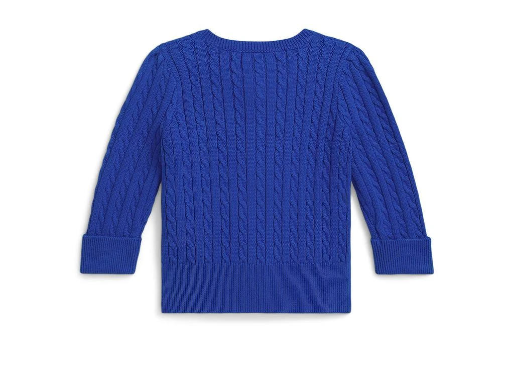 Ralph Lauren Mini-Cable Cotton Cardigan (Infant) 2