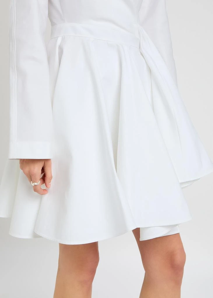 Alaïa Wrap crepe mini dress 5