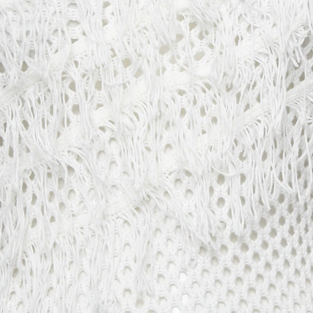 Tularosa Tularosa White Crochet One Shoulder Peek A Boo Mini Dress M -  Dresses & Skirts - Free Shipping - BeyondStyle