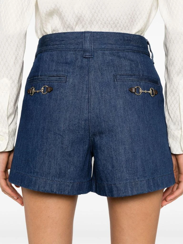 Gucci GUCCI - Denim Cotton Shorts 4