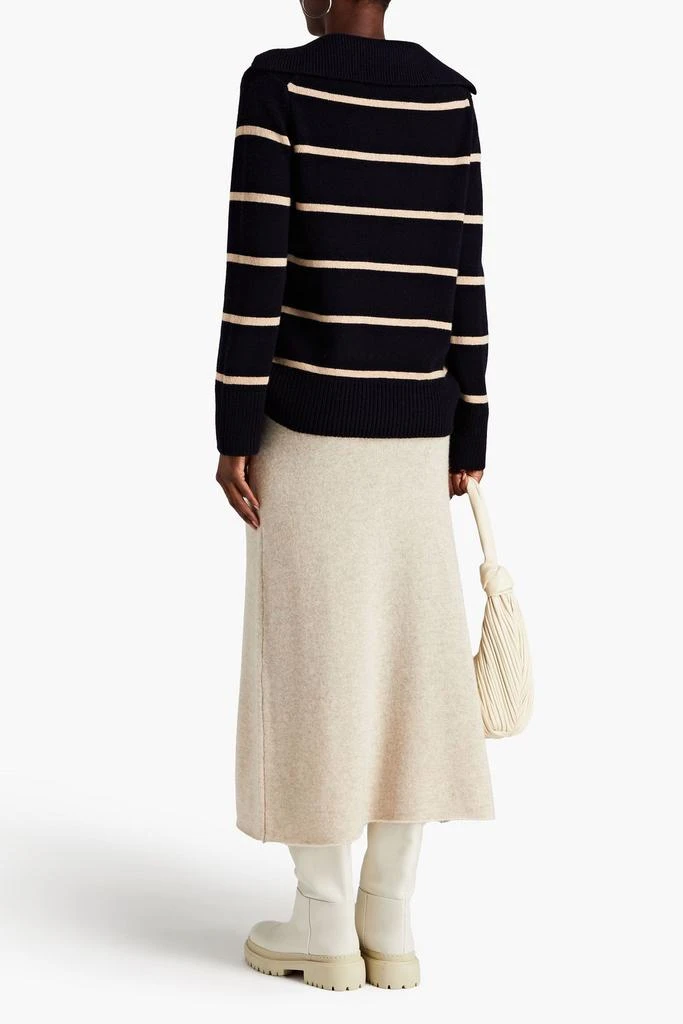 Vince Striped wool and cashmere-blend sweater 3