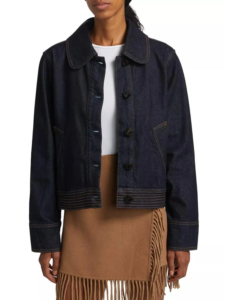 Rails Figueroa Topstitched Denim Jacket 3