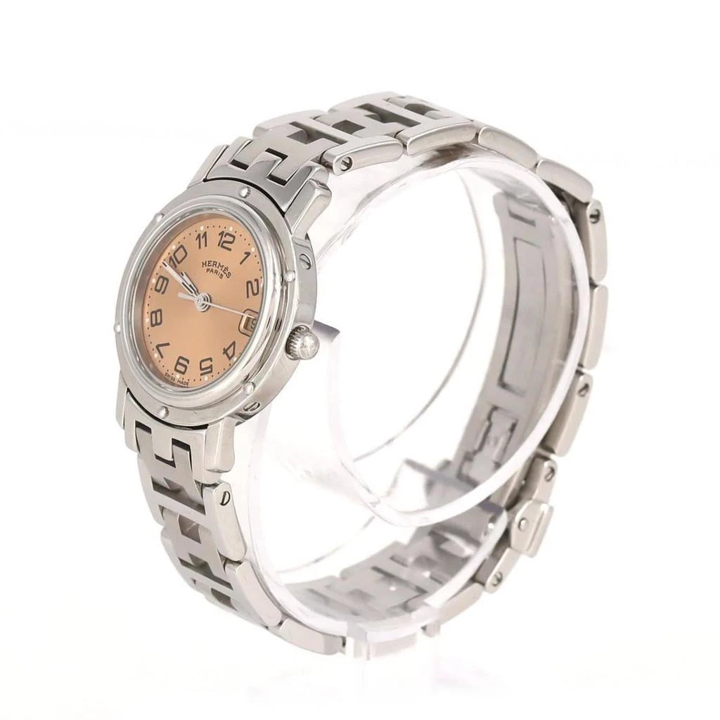 Hermes Stainless Steel Wristwatch (Pre-Owned) 2