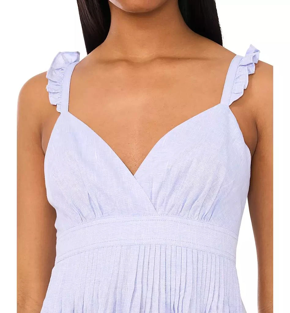Parker Women's The Olive Ruffled-Strap Pleated-Waist Dress 5