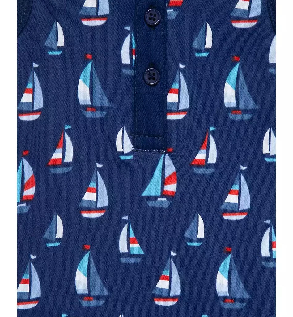 Little Me Baby Boys Sailboats Rompers, Pack of 2 3