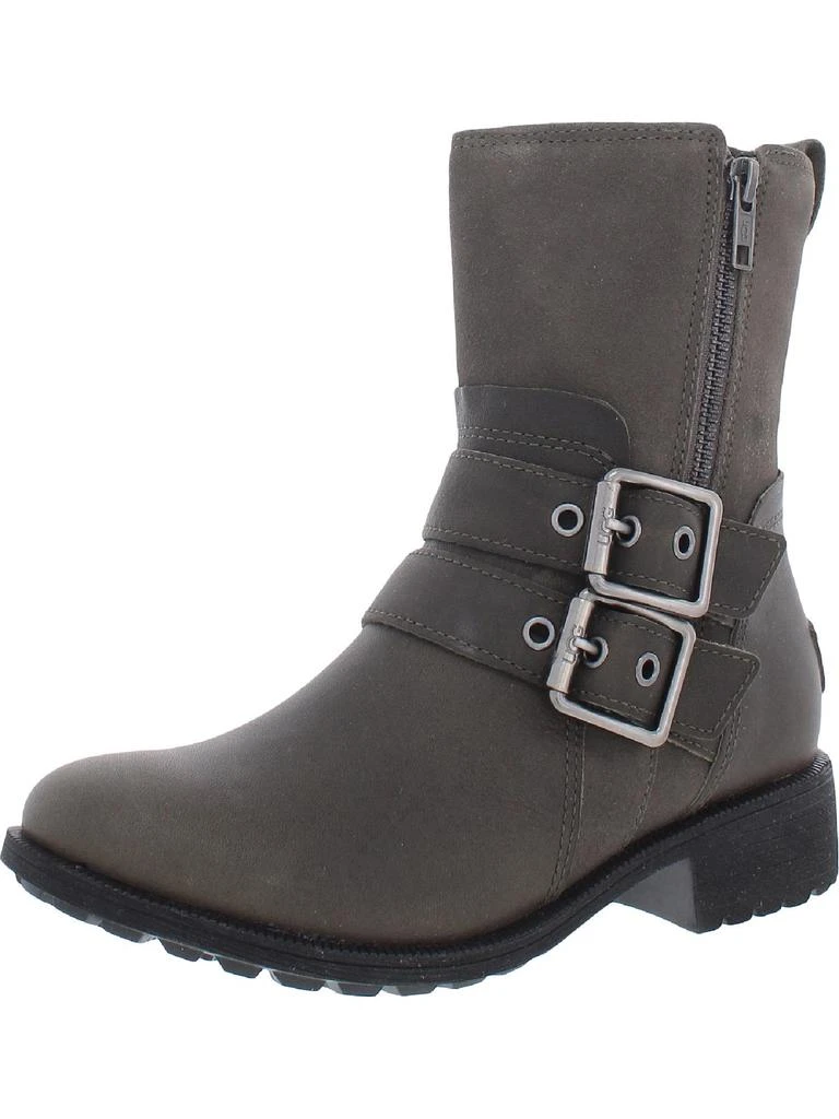 UGG Womens Suede Booties Ankle Boots 1