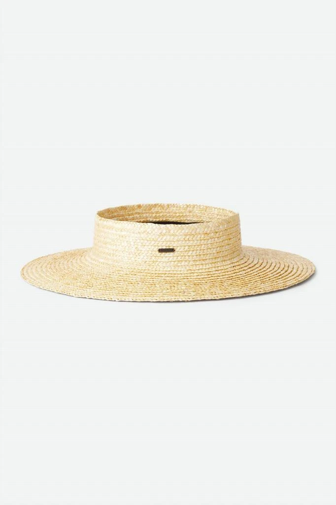 Brixton Brixton - Women's Joanna Straw Visor 1