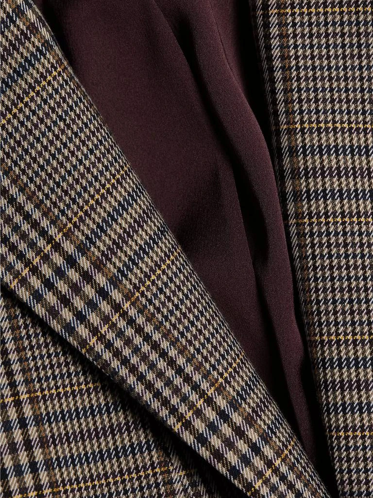 Ramy Brook Loretta Plaid Two-Button Blazer 7