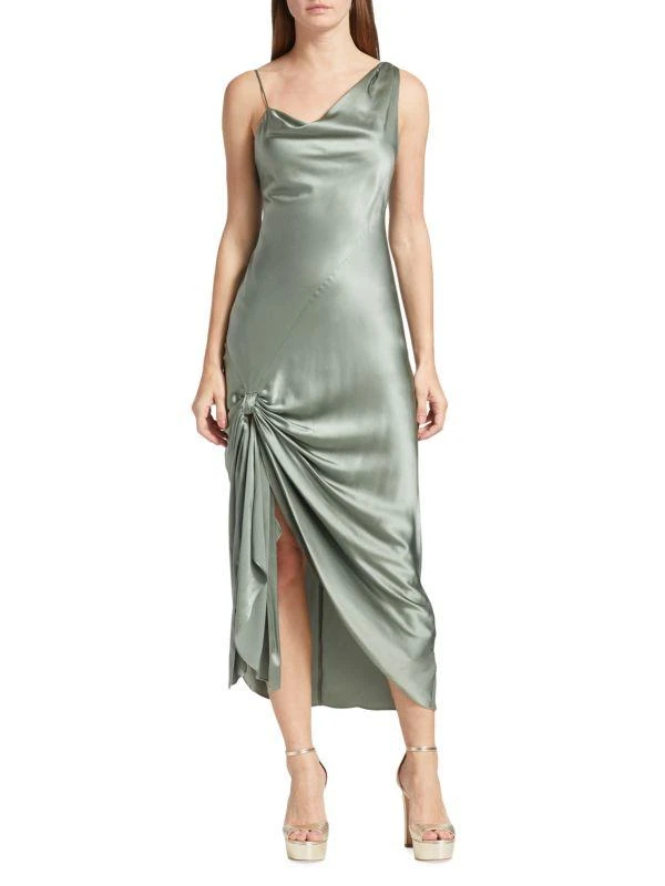 Cinq à Sept Nola Silk Bias-Cut Dress 7