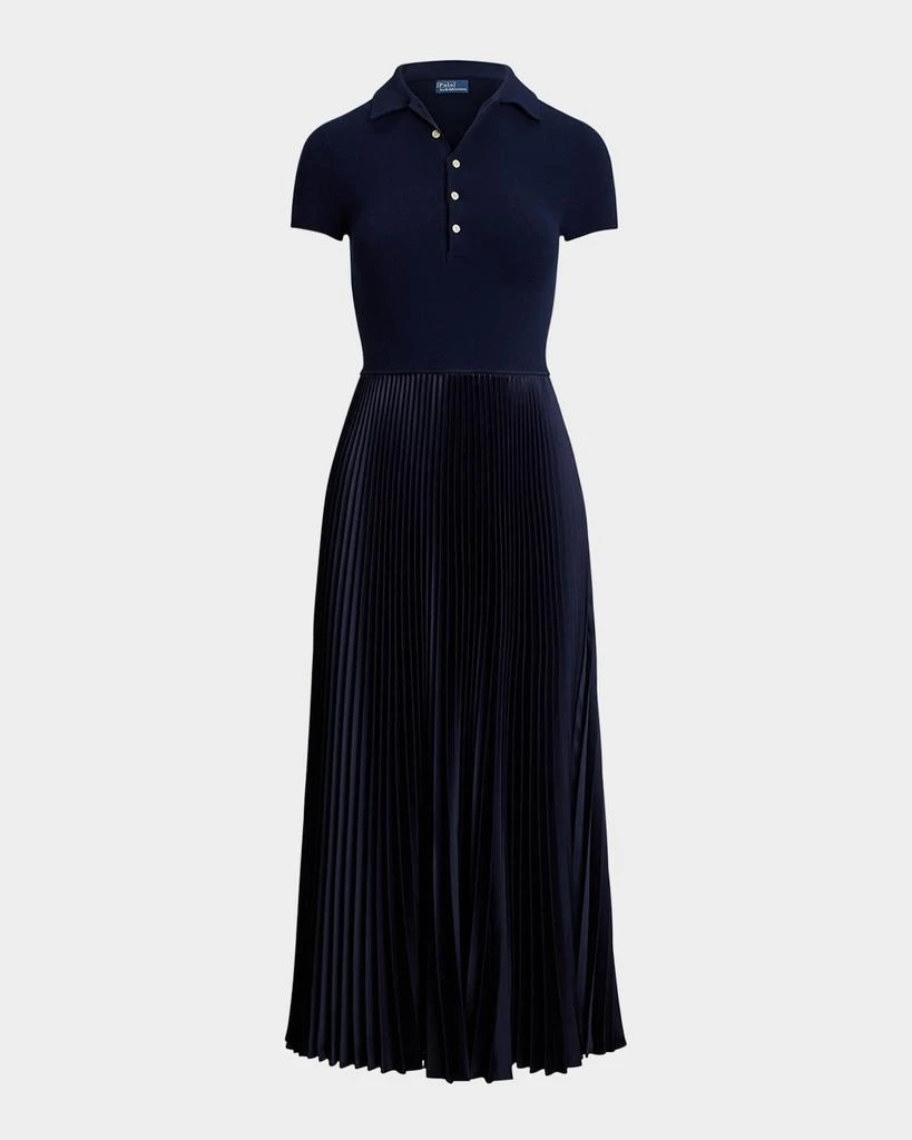 Ralph Lauren Polo Sweater-Bodice Dress 1