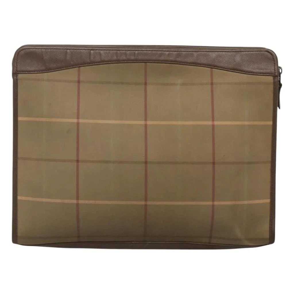 Burberry Nova Check Pochette Canvas Canvas Clutche 
Pouche Bag (Pre-Owned) 2