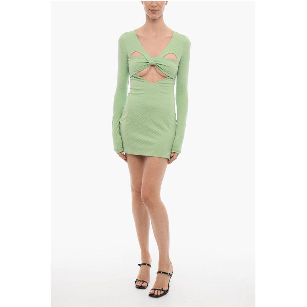 Ambush Ambush Long Sleeved Mini Dress with Cut-Out Women's Details