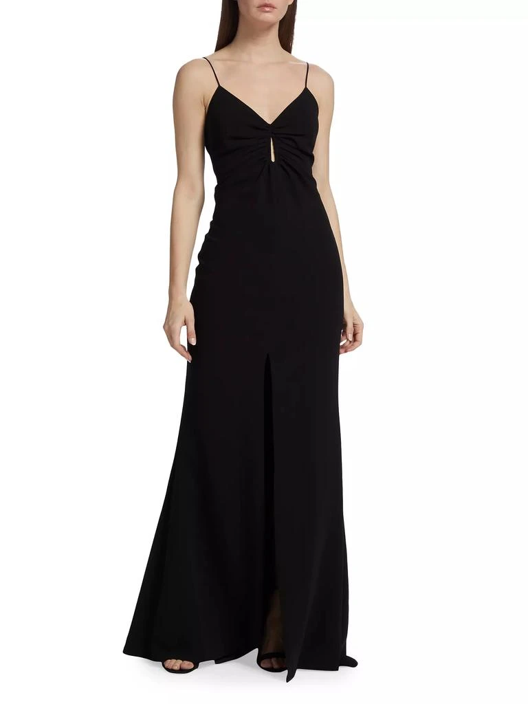 Cinq à Sept Mollie Crepe Keyhole Gown 3
