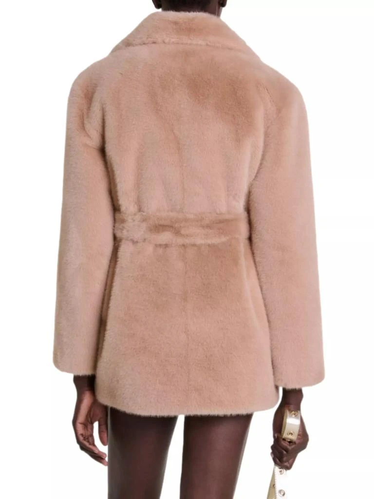 Maje Faux Fur Coat 4