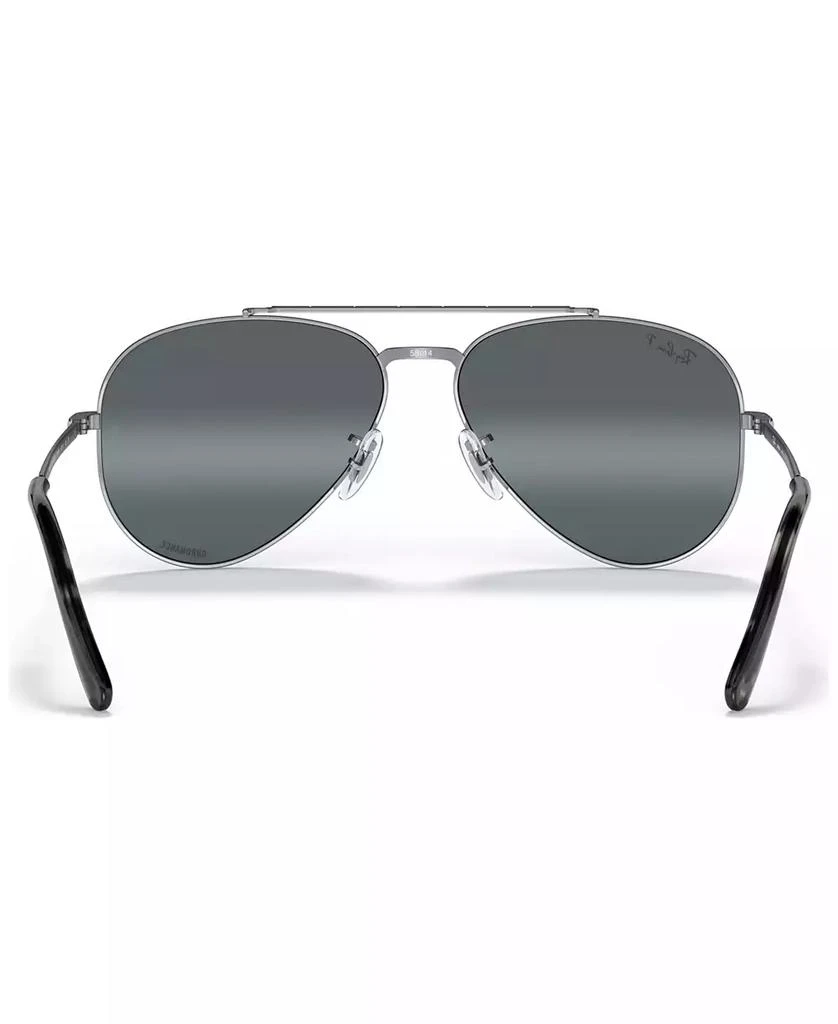 Ray-Ban Unisex Polarized Sunglasses, New Aviator, Sunglass Hut Exclusive 3