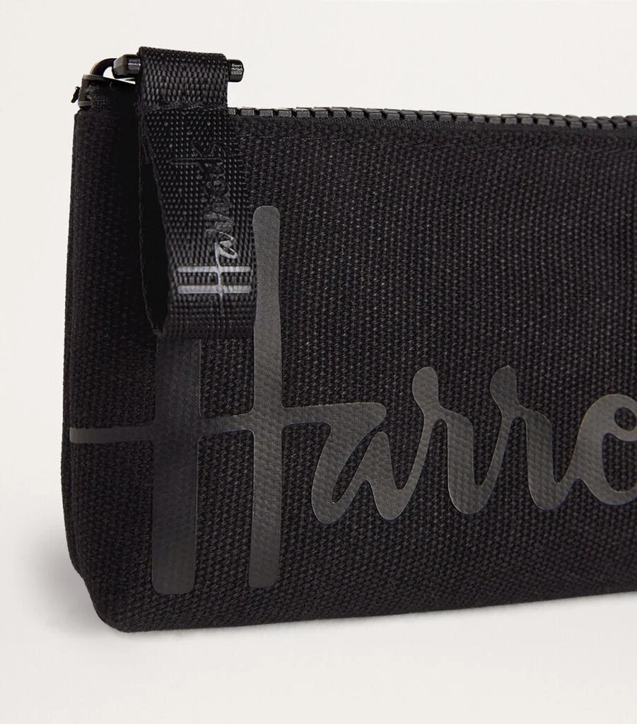 Harrods Cotton Logo Coin Purse 3
