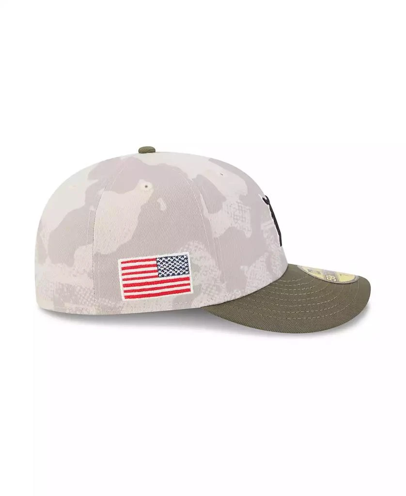 New Era Men's Light Beige/Olive Detroit Tigers 2025 Armed Forces Day 59FIFTY Fitted Hat 6
