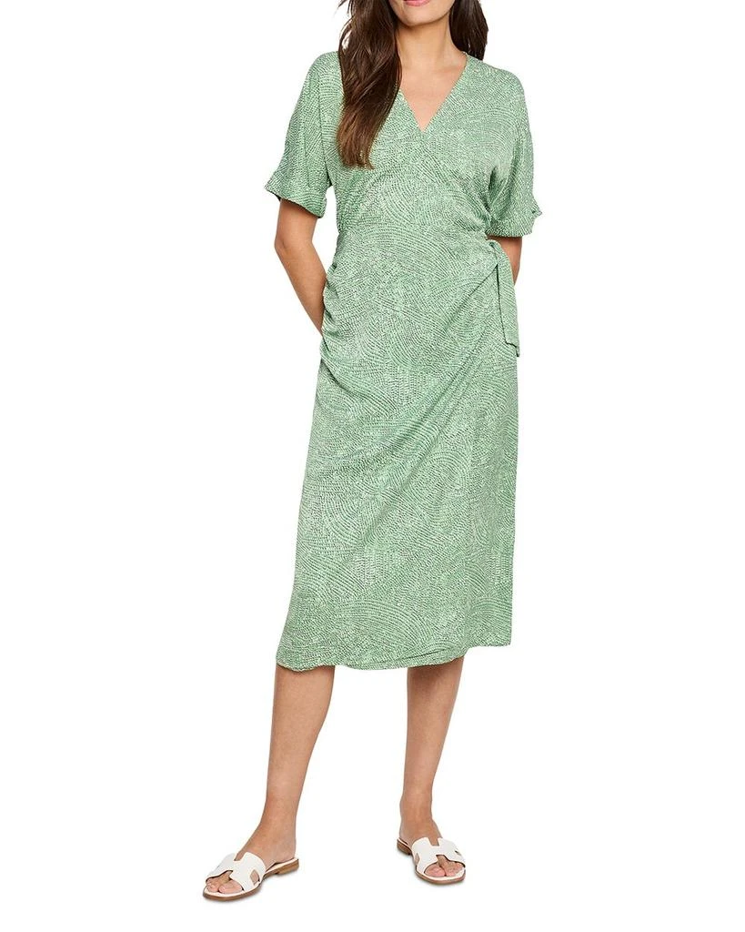 NIC+ZOE Swirling Sands Wren Wrap Dress 1