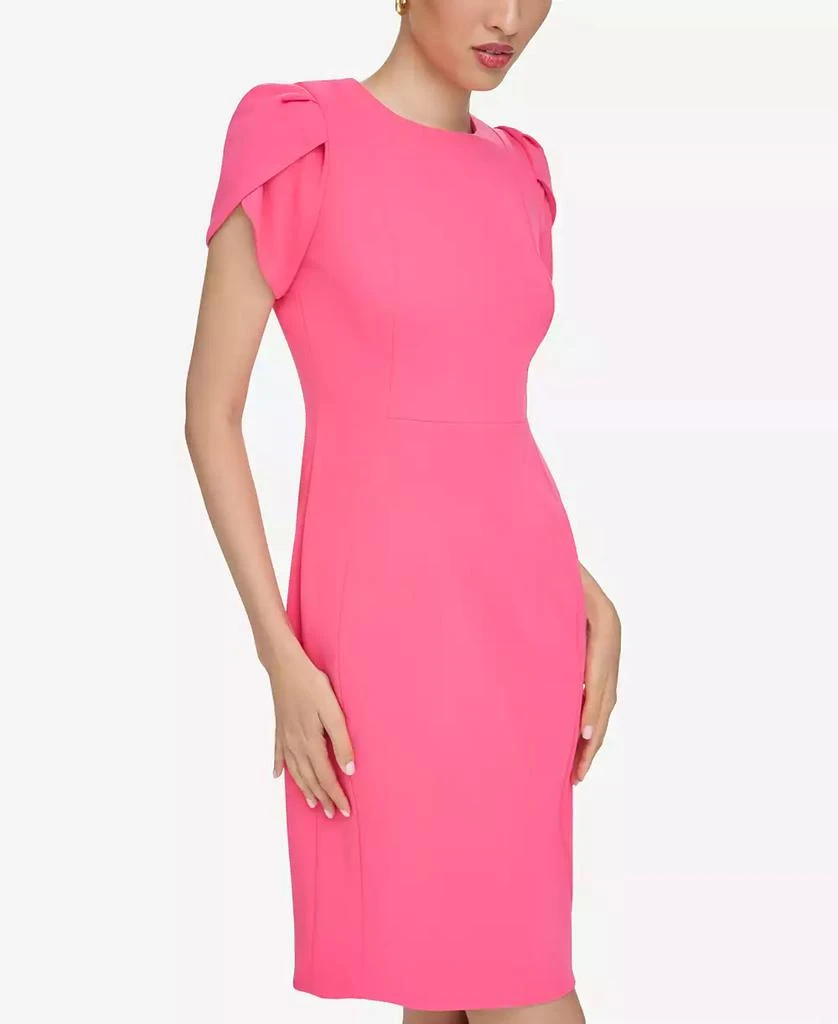 Calvin Klein Women's Tulip-Sleeve Sheath Dress 3