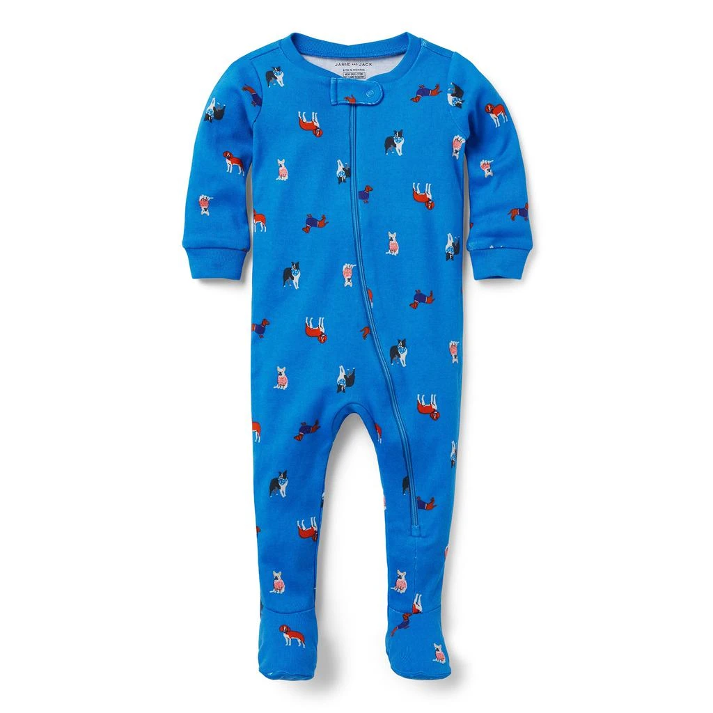 Janie and Jack Printed Pajama (Infant) 1