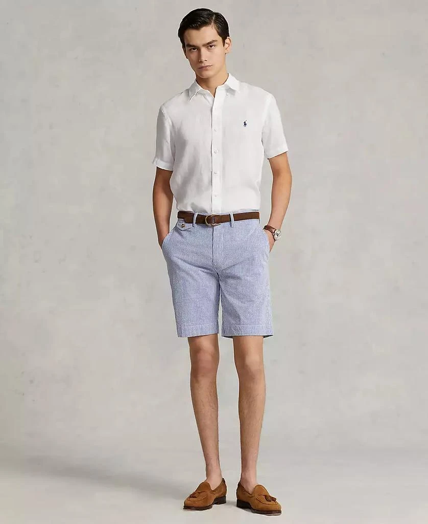 Ralph Lauren Men's Short-Sleeve Linen Button-Up 6