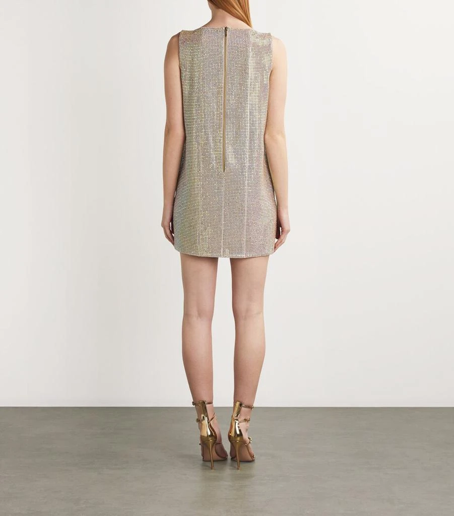 RACHEL GILBERT Crystal Embellished Thora Mini Dress 3
