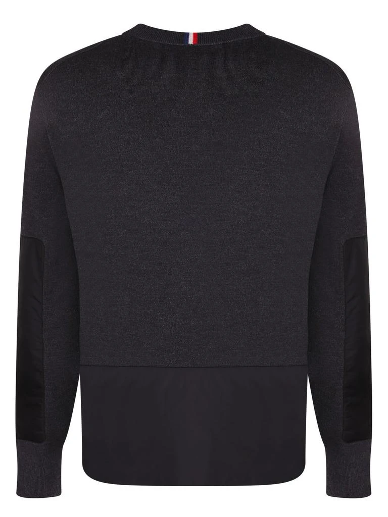 Moncler Moncler Grenoble Logo Embroidered Knitted Jumper 2