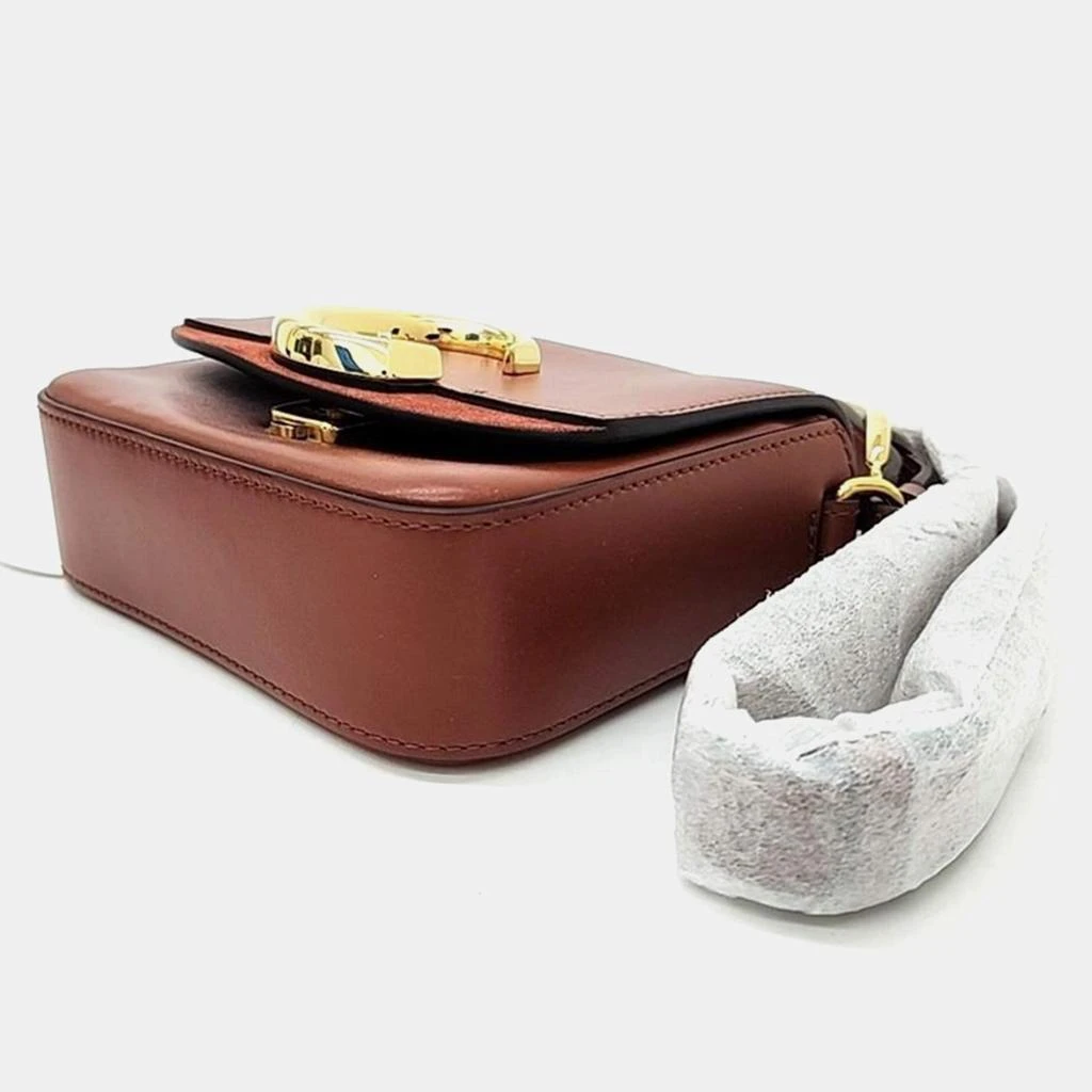 Chloé Chloe Brown Leather Mini C Crossbody Bag 5