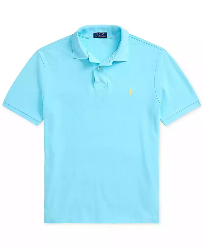 Ralph Lauren Men's Cotton Custom Slim Fit Mesh Polo Shirt 5