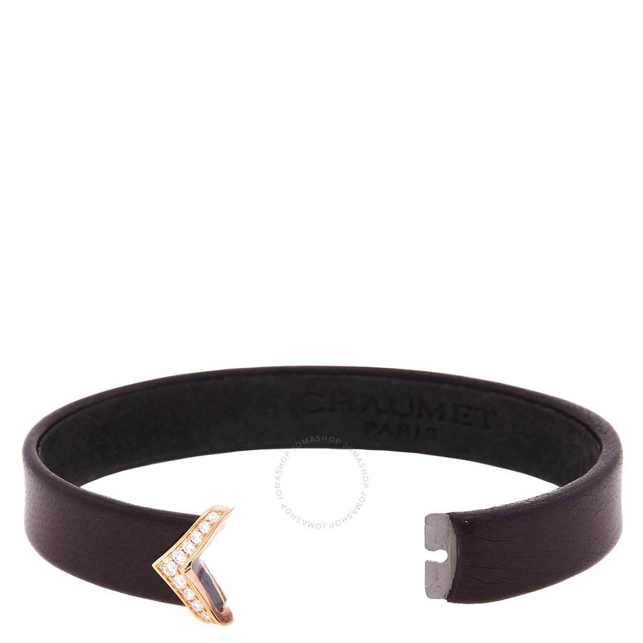 Chaumet Jeux de Liens Black Leather Bracelet 1