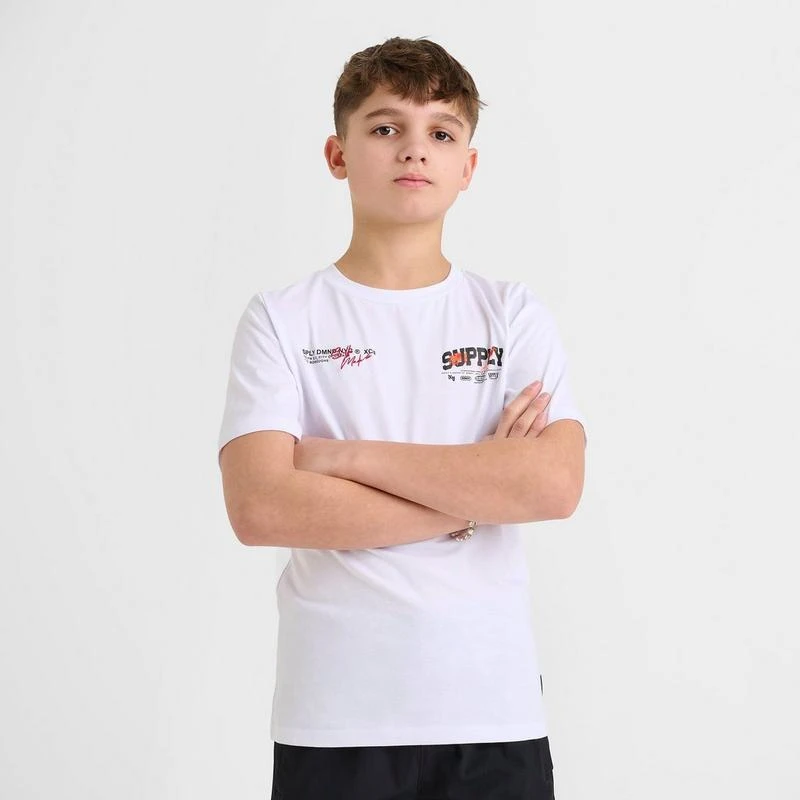 SUPPLY & DEMAND Kids' Supply & Demand Grimmy T-Shirt 4