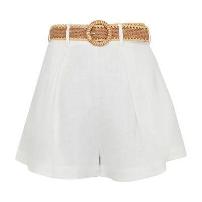 Zimmermann Rhiannon Tuck shorts 1