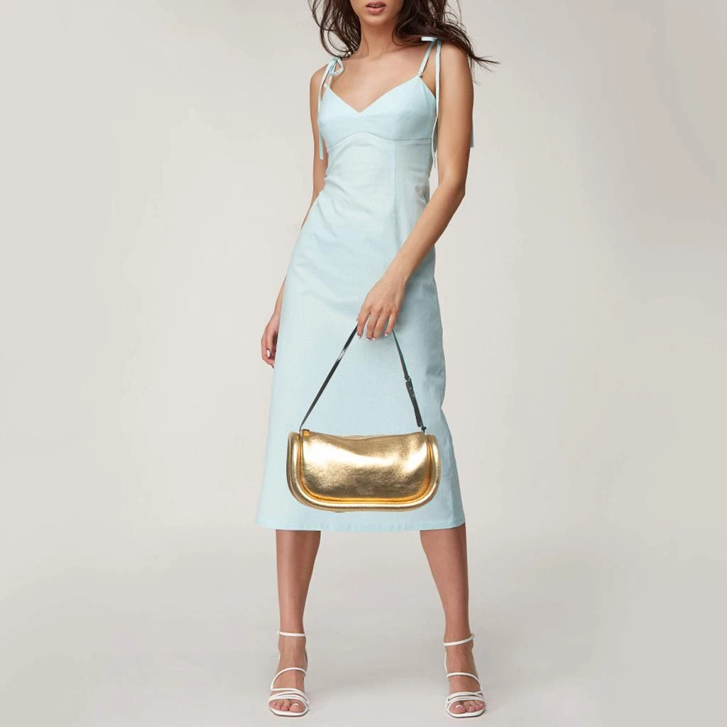 JW Anderson J.W.Anderson Gold Leather Bumper Baguette Bag 2