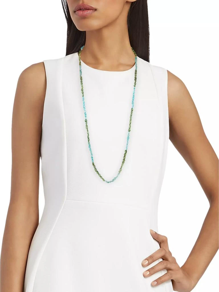 Jia Jia 14K Yellow Gold & Apatite Beaded Necklace 2