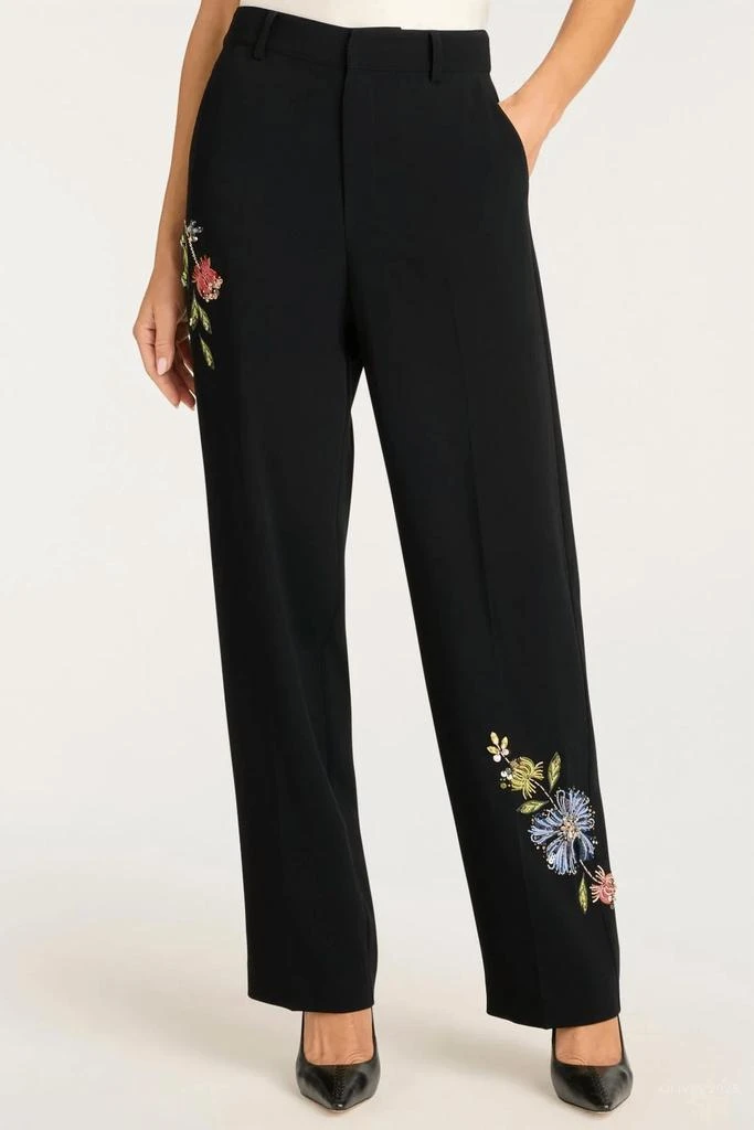 Cinq a Sept Cinq A Sept - Floral Mixed Media Harlan Pants